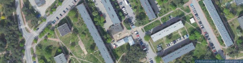 Zdjęcie satelitarne Paczkomat InPost KZN01M