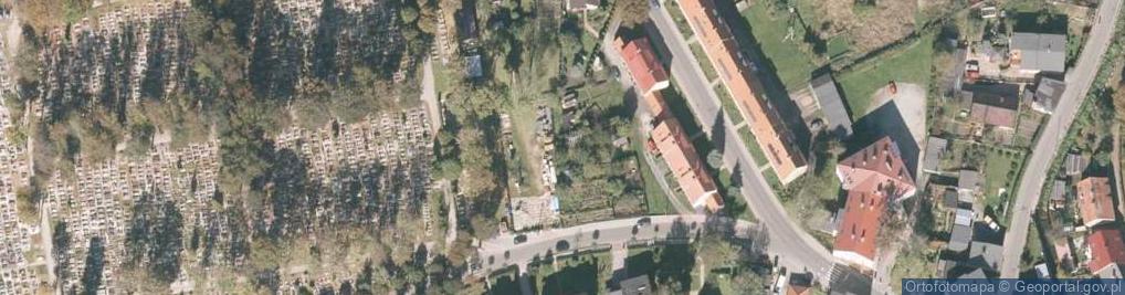 Zdjęcie satelitarne Paczkomat InPost LAK01BAPP