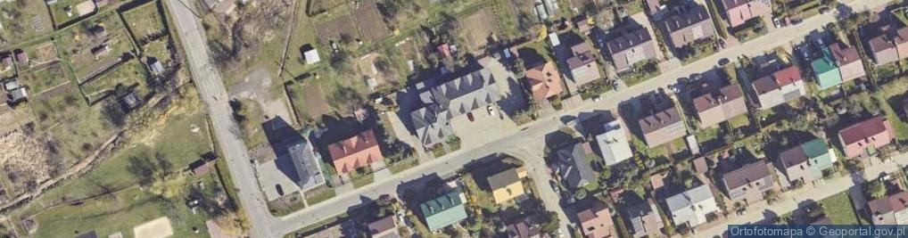 Zdjęcie satelitarne Paczkomat InPost LAN02N