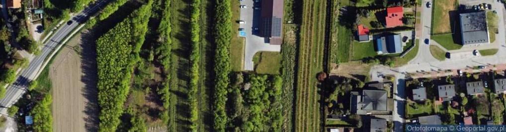 Zdjęcie satelitarne Paczkomat InPost LAS01BAPP