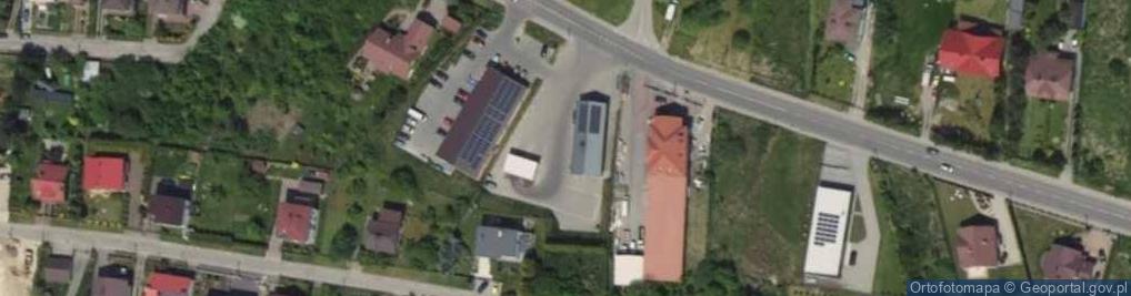Zdjęcie satelitarne Paczkomat InPost LAZ01M