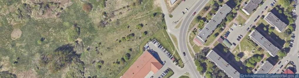 Zdjęcie satelitarne Paczkomat InPost LBA03M