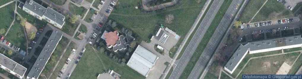 Zdjęcie satelitarne Paczkomat InPost LBU21M