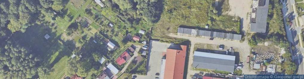 Zdjęcie satelitarne Paczkomat InPost LBZ02M