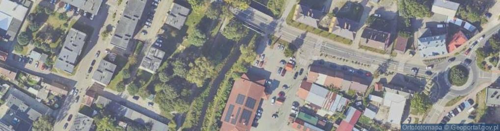 Zdjęcie satelitarne Paczkomat InPost LBZ04M