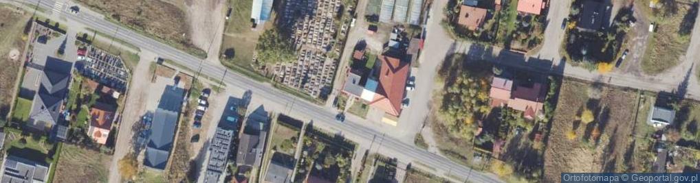 Zdjęcie satelitarne Paczkomat InPost LCH01A