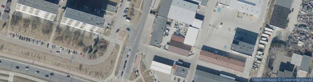 Zdjęcie satelitarne Paczkomat InPost LDZ02M