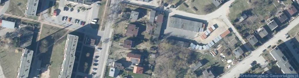 Zdjęcie satelitarne Paczkomat InPost LDZ03M