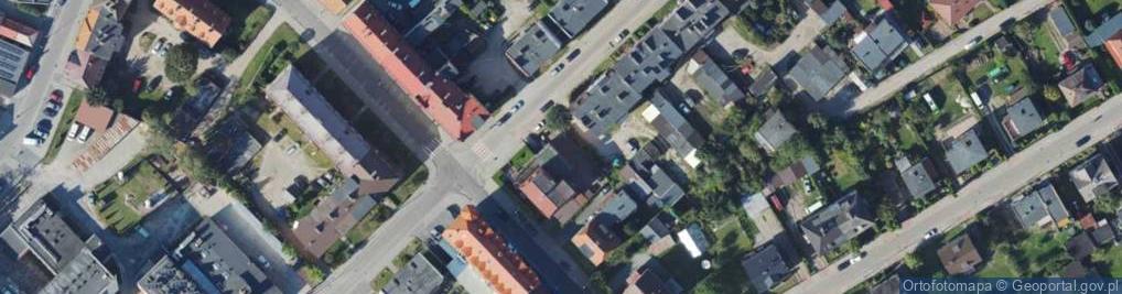 Zdjęcie satelitarne Paczkomat InPost LEB05BAPP