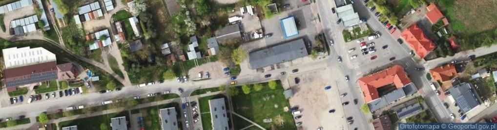 Zdjęcie satelitarne Paczkomat InPost LEC01A