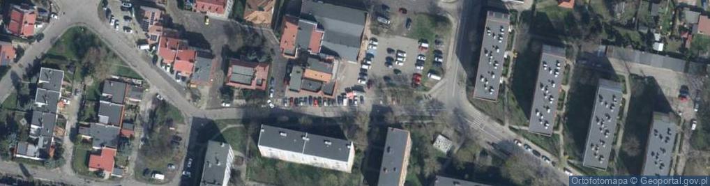 Zdjęcie satelitarne Paczkomat InPost LEG02BAPP