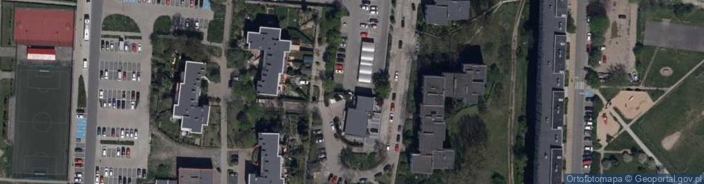 Zdjęcie satelitarne Paczkomat InPost LEG03M