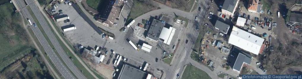 Zdjęcie satelitarne Paczkomat InPost LEG03N