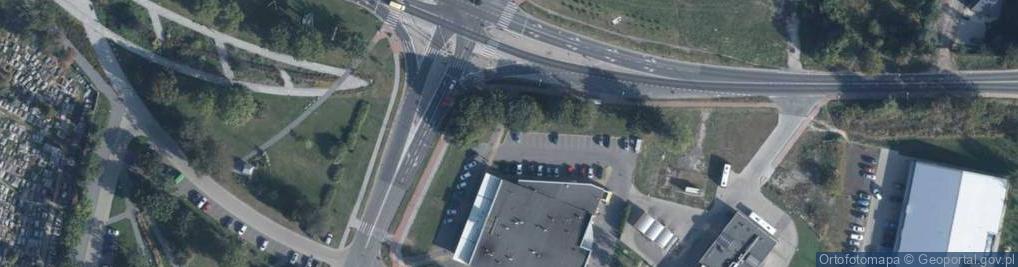 Zdjęcie satelitarne Paczkomat InPost LEN03M