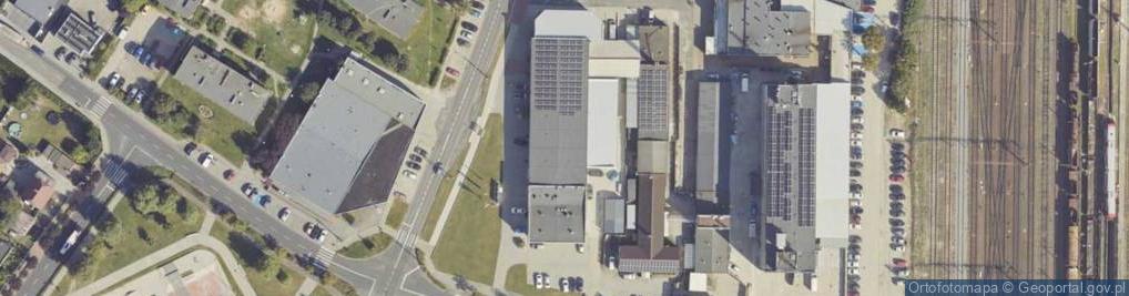 Zdjęcie satelitarne Paczkomat InPost LES01M