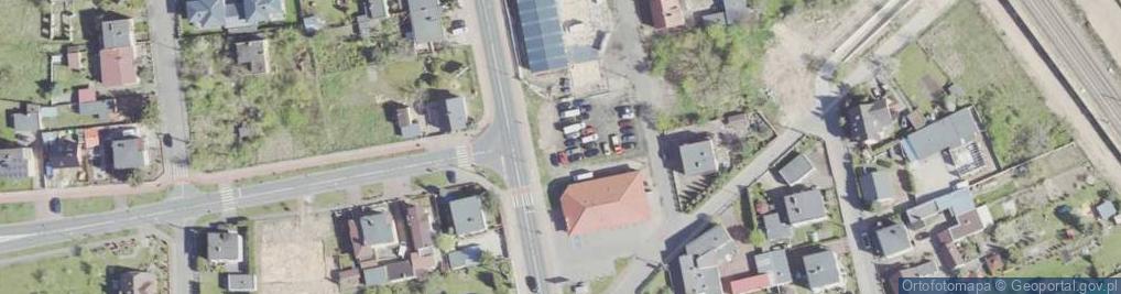 Zdjęcie satelitarne Paczkomat InPost LES02M