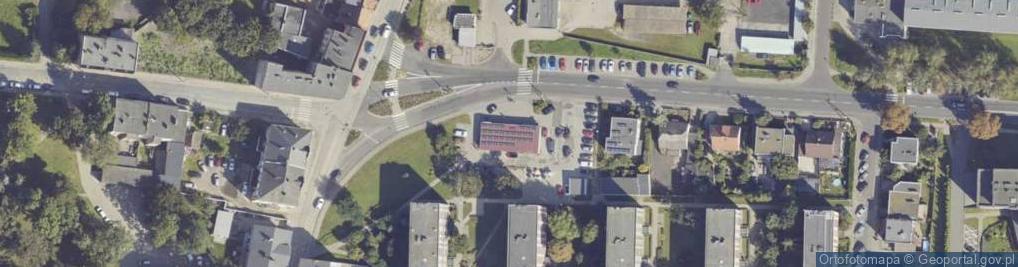 Zdjęcie satelitarne Paczkomat InPost LES08BAPP