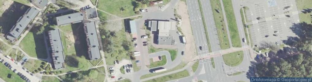 Zdjęcie satelitarne Paczkomat InPost LES402