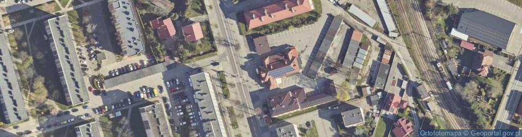 Zdjęcie satelitarne Paczkomat InPost LEZ01M