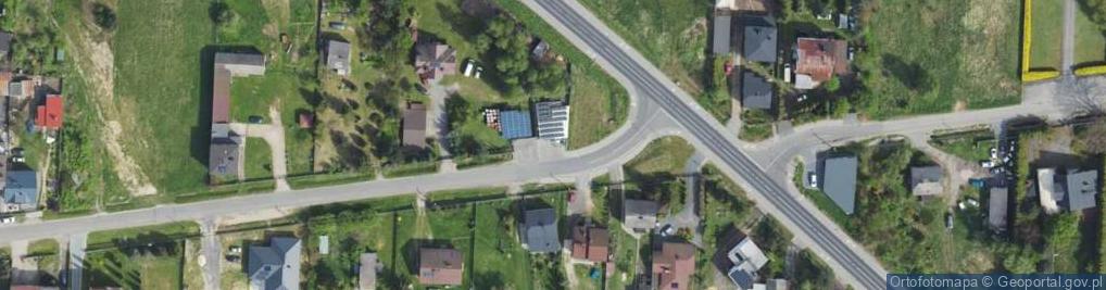 Zdjęcie satelitarne Paczkomat InPost LGG01M