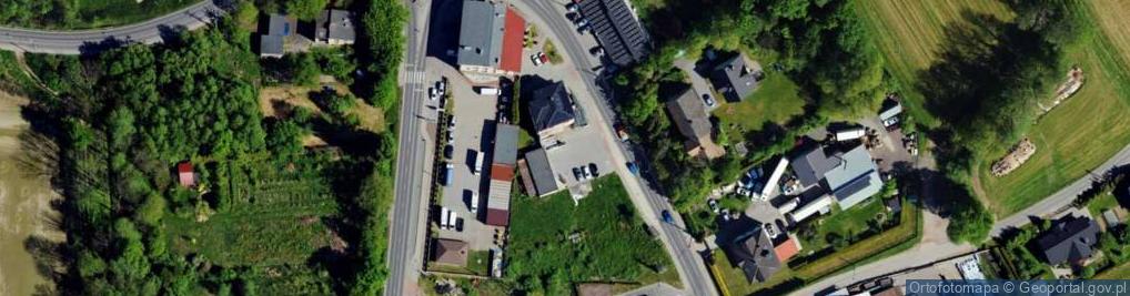 Zdjęcie satelitarne Paczkomat InPost LIG01APP