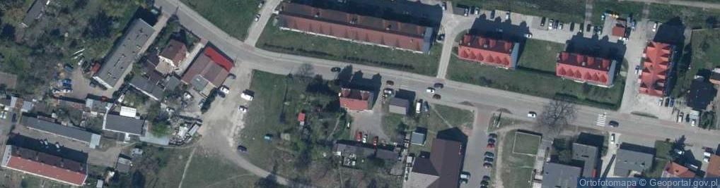 Zdjęcie satelitarne Paczkomat InPost LKC01G