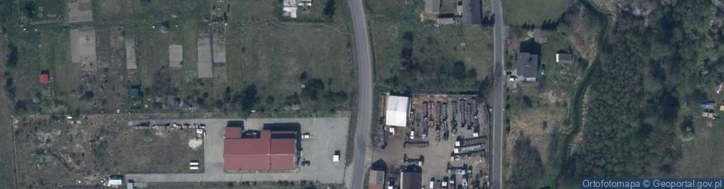 Zdjęcie satelitarne Paczkomat InPost LLU01G