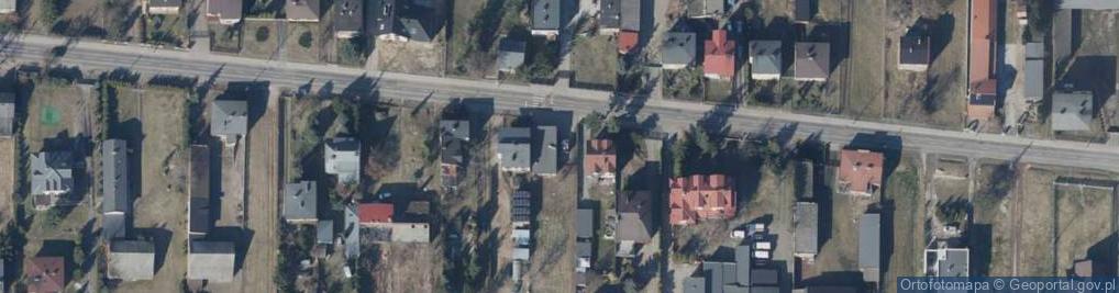 Zdjęcie satelitarne Paczkomat InPost LOD02BAPP