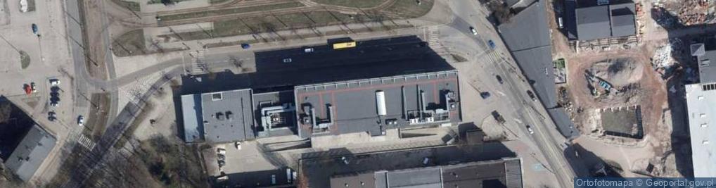 Zdjęcie satelitarne Paczkomat InPost LOD02G