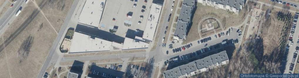 Zdjęcie satelitarne Paczkomat InPost LOD05BAPP