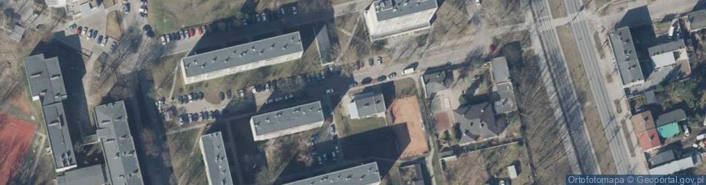 Zdjęcie satelitarne Paczkomat InPost LOD06APP