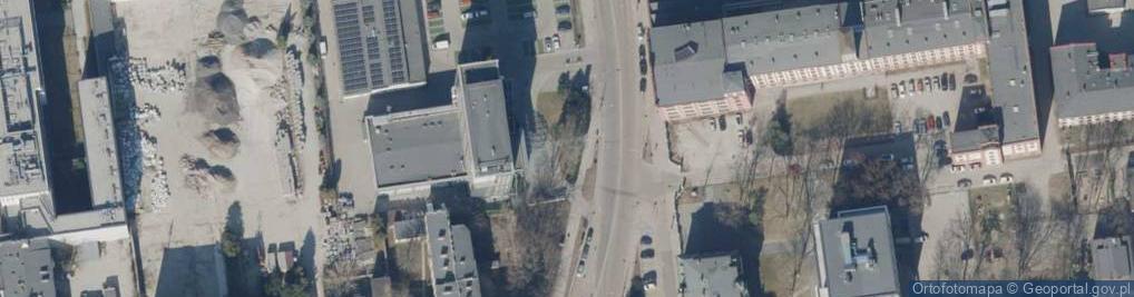 Zdjęcie satelitarne Paczkomat InPost LOD07A