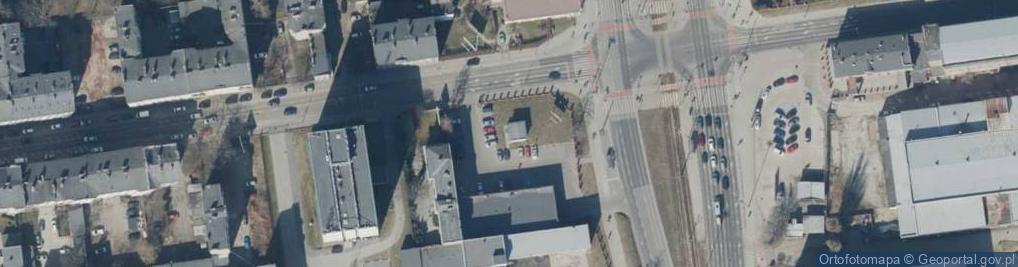 Zdjęcie satelitarne Paczkomat InPost LOD09B