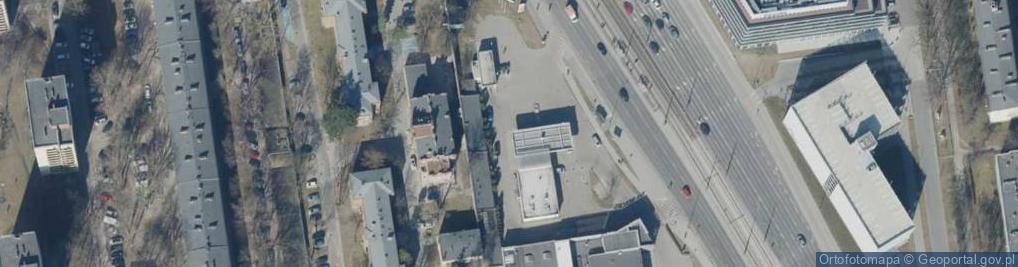 Zdjęcie satelitarne Paczkomat InPost LOD09N
