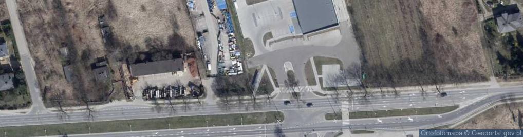 Zdjęcie satelitarne Paczkomat InPost LOD125M