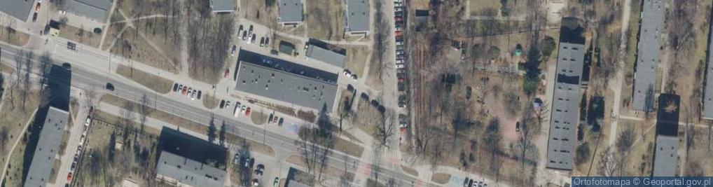 Zdjęcie satelitarne Paczkomat InPost LOD155M