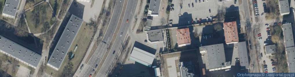 Zdjęcie satelitarne Paczkomat InPost LOD20M