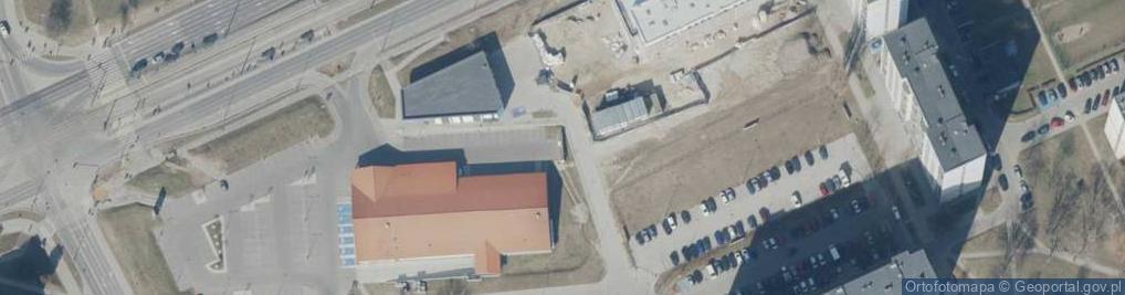 Zdjęcie satelitarne Paczkomat InPost LOD21M