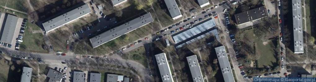 Zdjęcie satelitarne Paczkomat InPost LOD251M