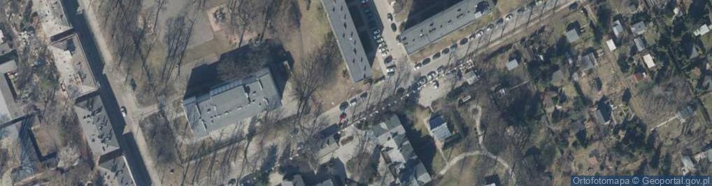 Zdjęcie satelitarne Paczkomat InPost LOD25BAPP