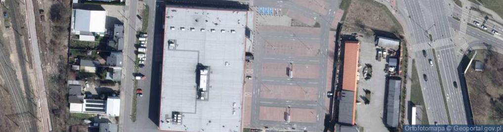 Zdjęcie satelitarne Paczkomat InPost LOD27A