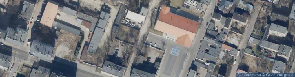 Zdjęcie satelitarne Paczkomat InPost LOD28M