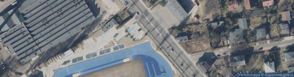 Zdjęcie satelitarne Paczkomat InPost LOD323M