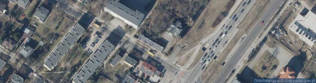 Zdjęcie satelitarne Paczkomat InPost LOD329M