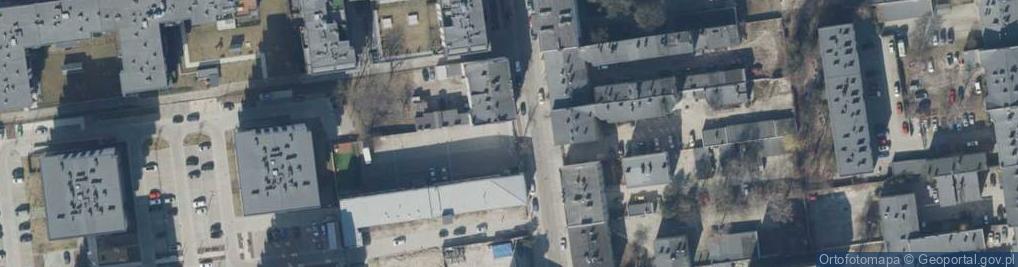 Zdjęcie satelitarne Paczkomat InPost LOD32APP