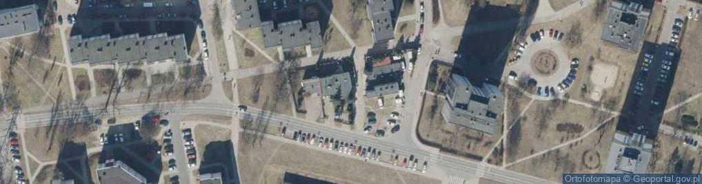 Zdjęcie satelitarne Paczkomat InPost LOD335M