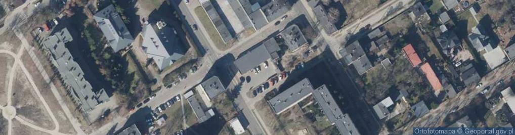 Zdjęcie satelitarne Paczkomat InPost LOD35A