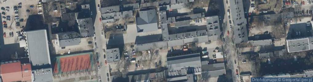 Zdjęcie satelitarne Paczkomat InPost LOD36BAPP