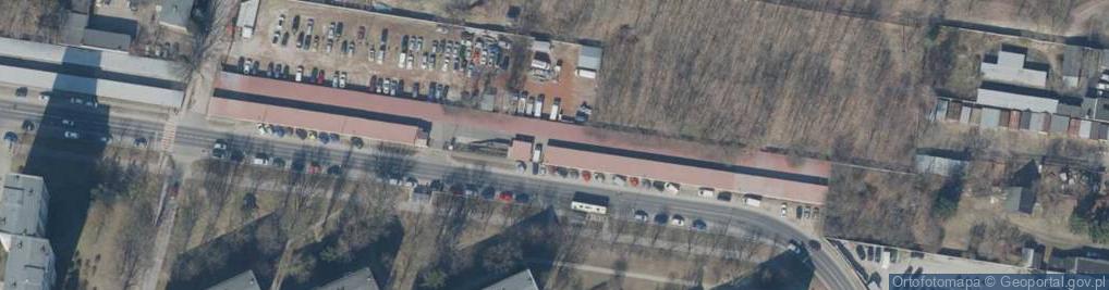 Zdjęcie satelitarne Paczkomat InPost LOD37N