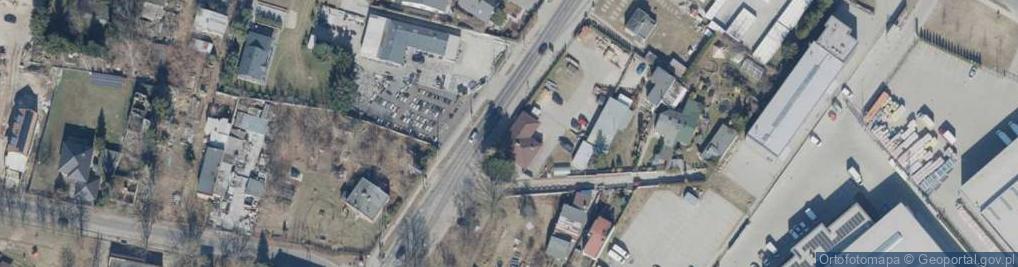 Zdjęcie satelitarne Paczkomat InPost LOD41A